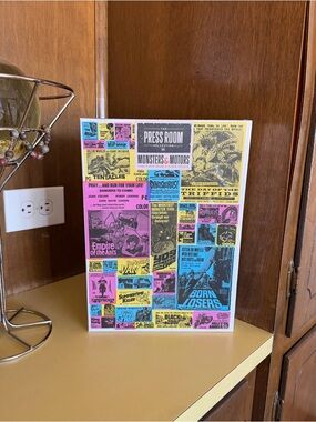 Monsters & Motors Vintage Ad Block Two-Sided 1000pc MONDO Puzzle - New & Sealed